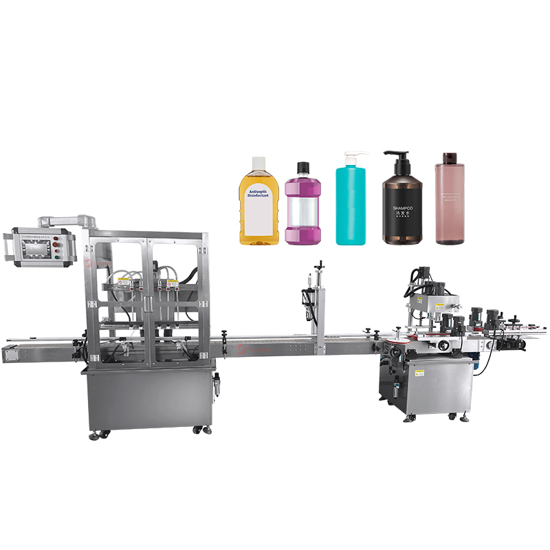 ຫົກຫົວຂອງ Liquid Filling ແລະ Capping Machine